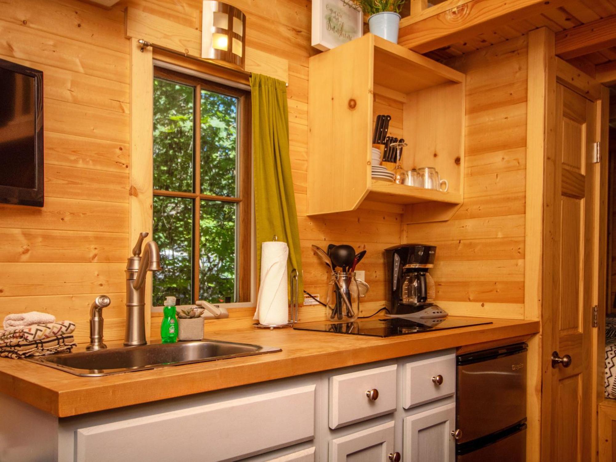 Mt Hood Tiny House Village Welches Kültér fotó