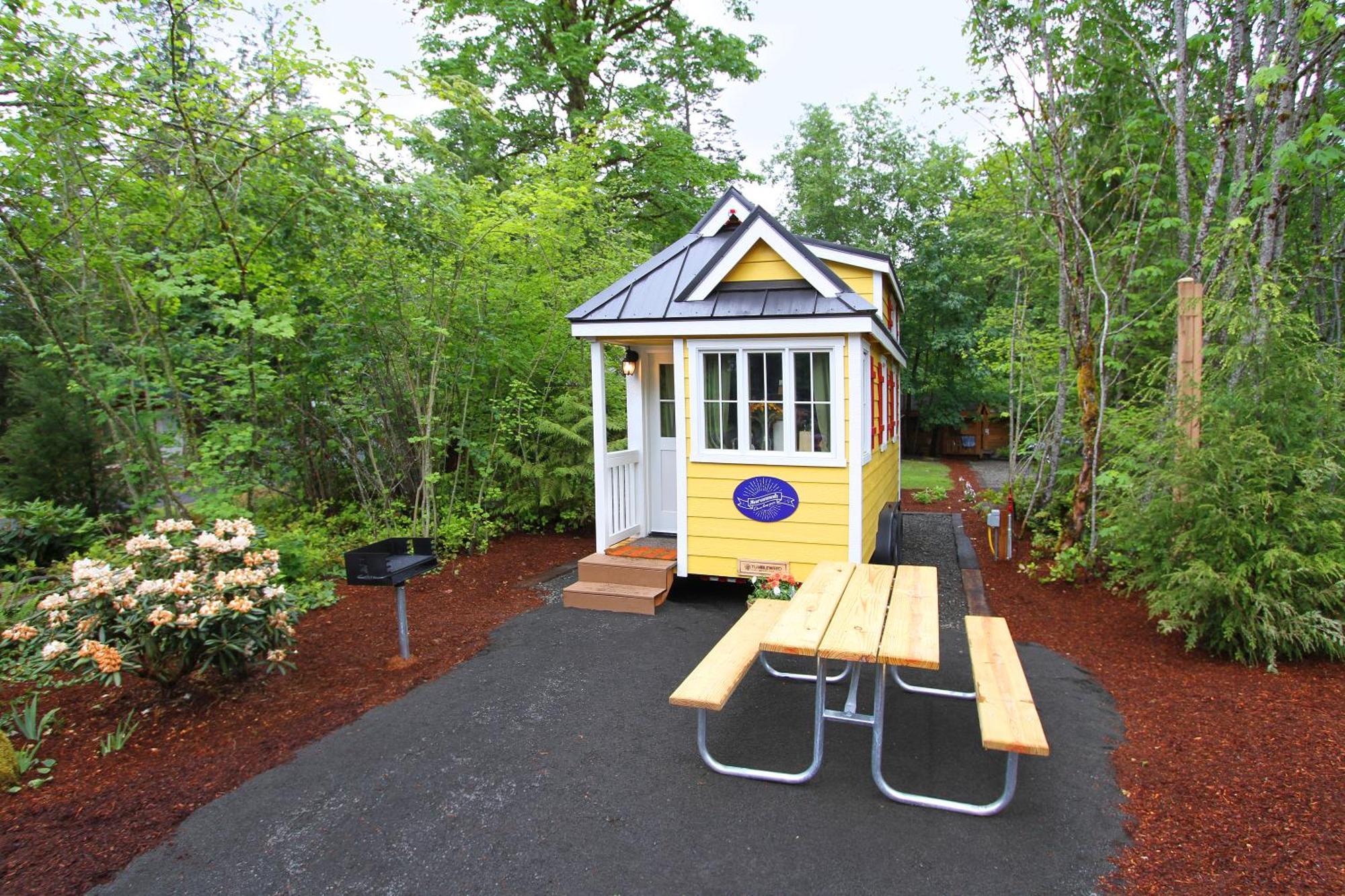 Mt Hood Tiny House Village Welches Kültér fotó