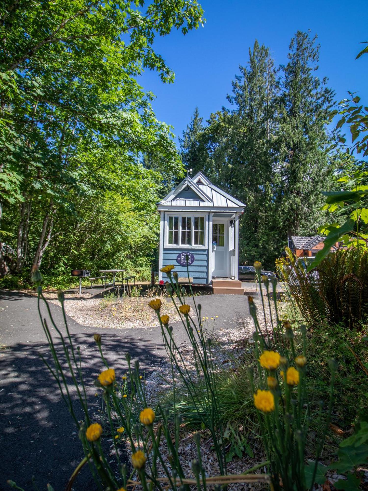 Mt Hood Tiny House Village Welches Kültér fotó