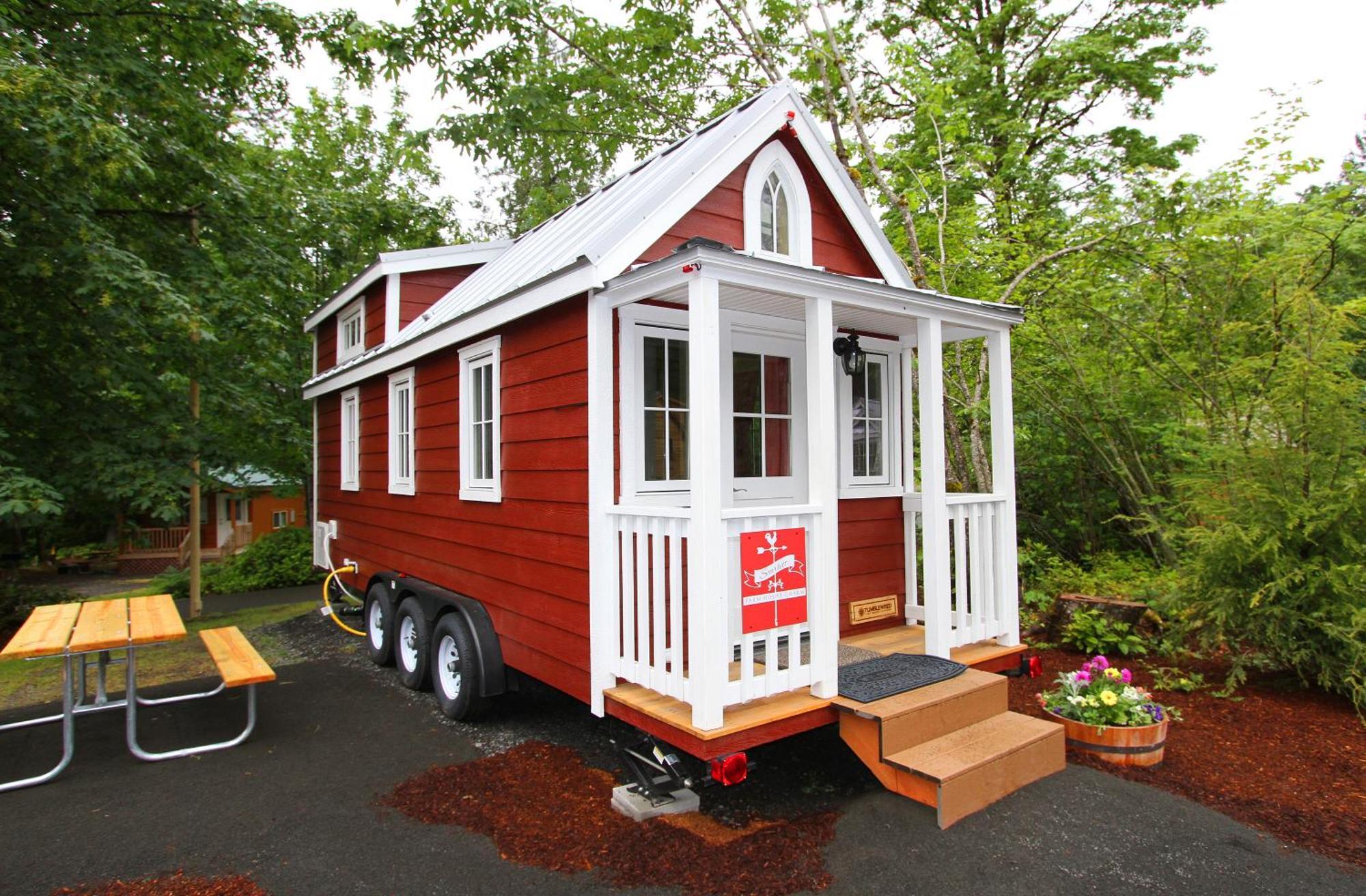 Mt Hood Tiny House Village Welches Kültér fotó